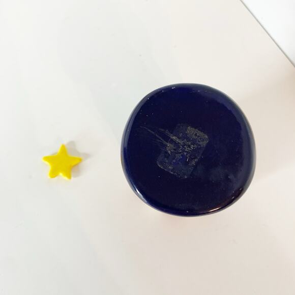 Patriotic American Uncle Sam Hat Hinged Lid Trinket Box with Star Trinket - Picture 4 of 6